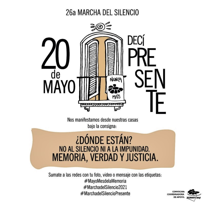 Convocatoria 20 de mayo de 2021