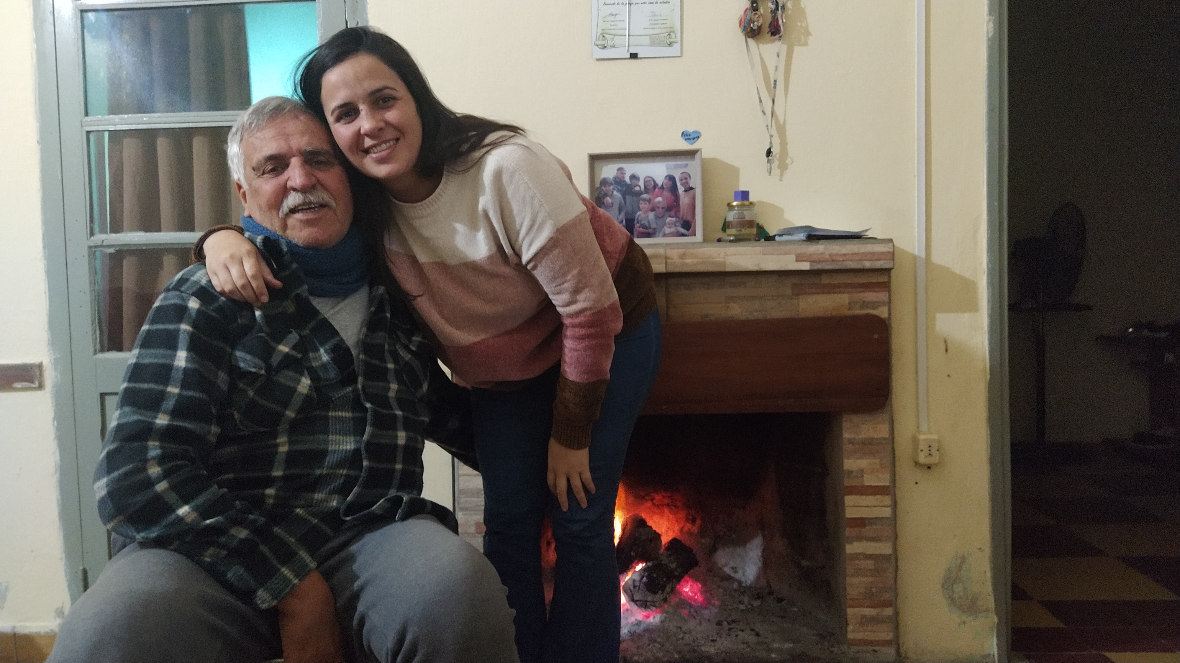 Padre e hija, legado solidario.