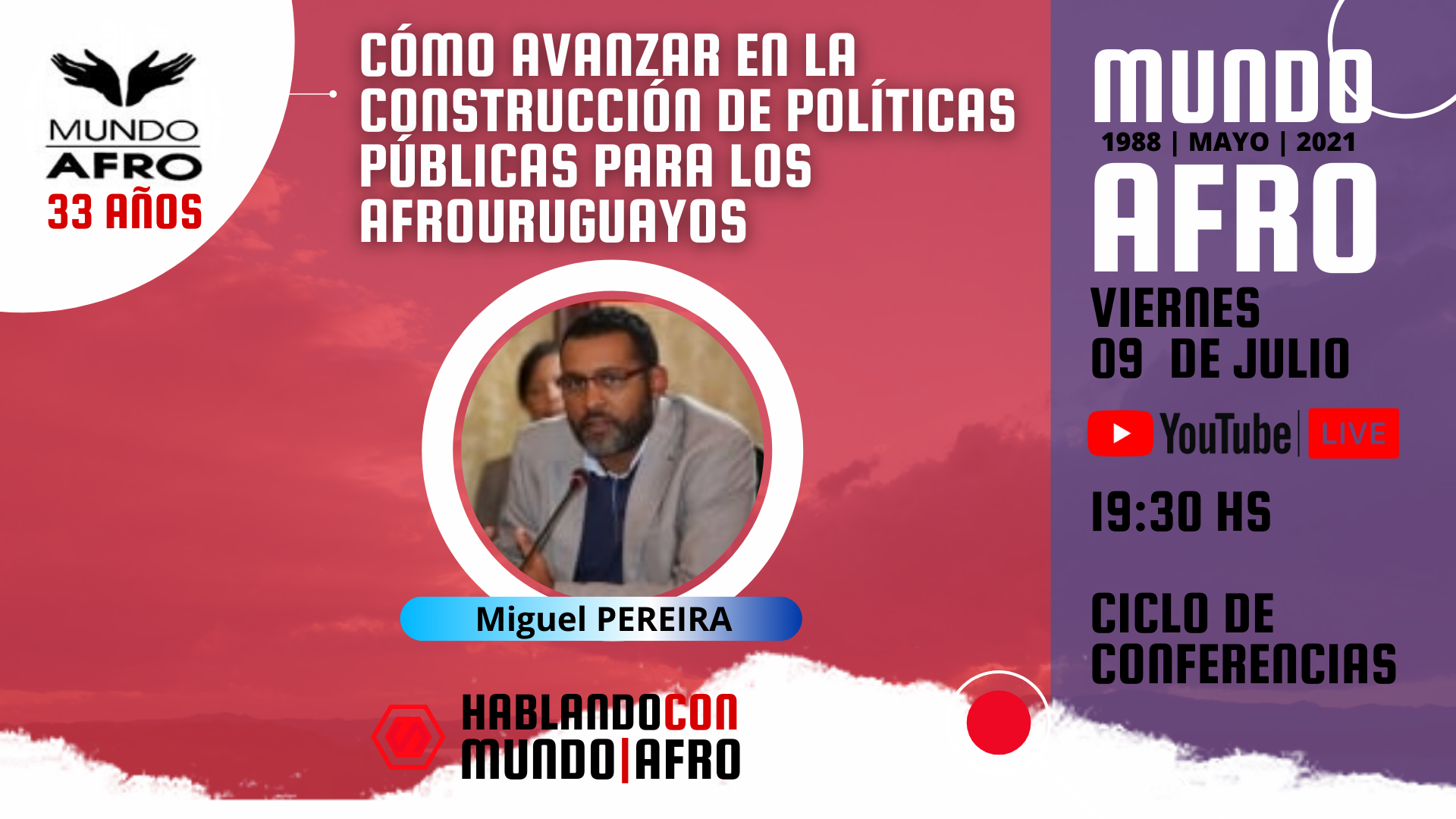 Ciclo de conferencias Mundo Afro 33 años