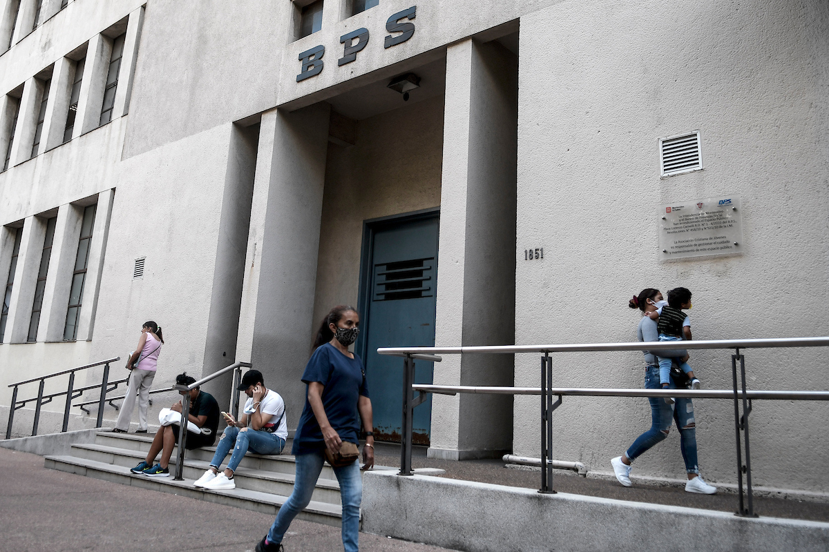 Sede del BPS en Montevideo