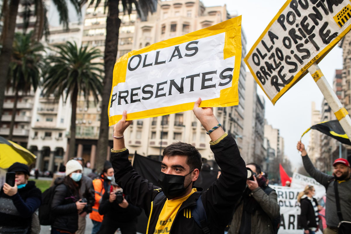 Movilización de ollas populares 