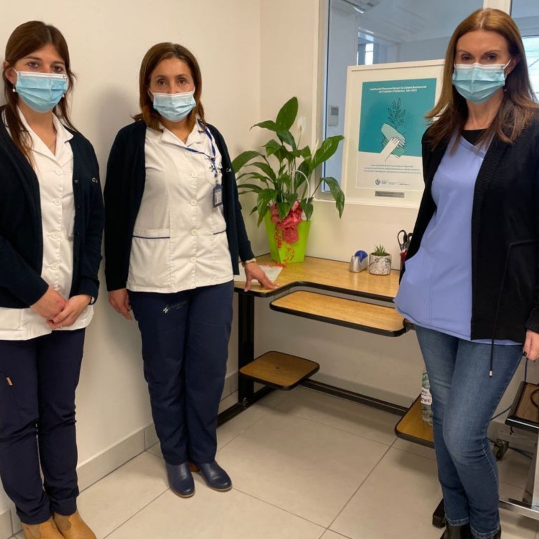 Integrantes del equipo de Cuidados Paliativos de CAMDEL