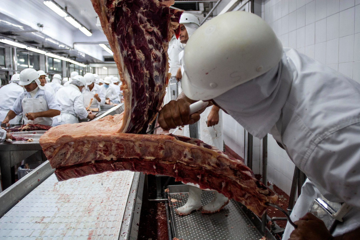 Trabajo en un frigorifico
