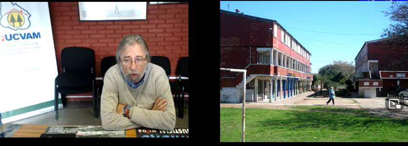 Gustavo Gonzalez y una cooperativa de vivienda por ayuda mutua