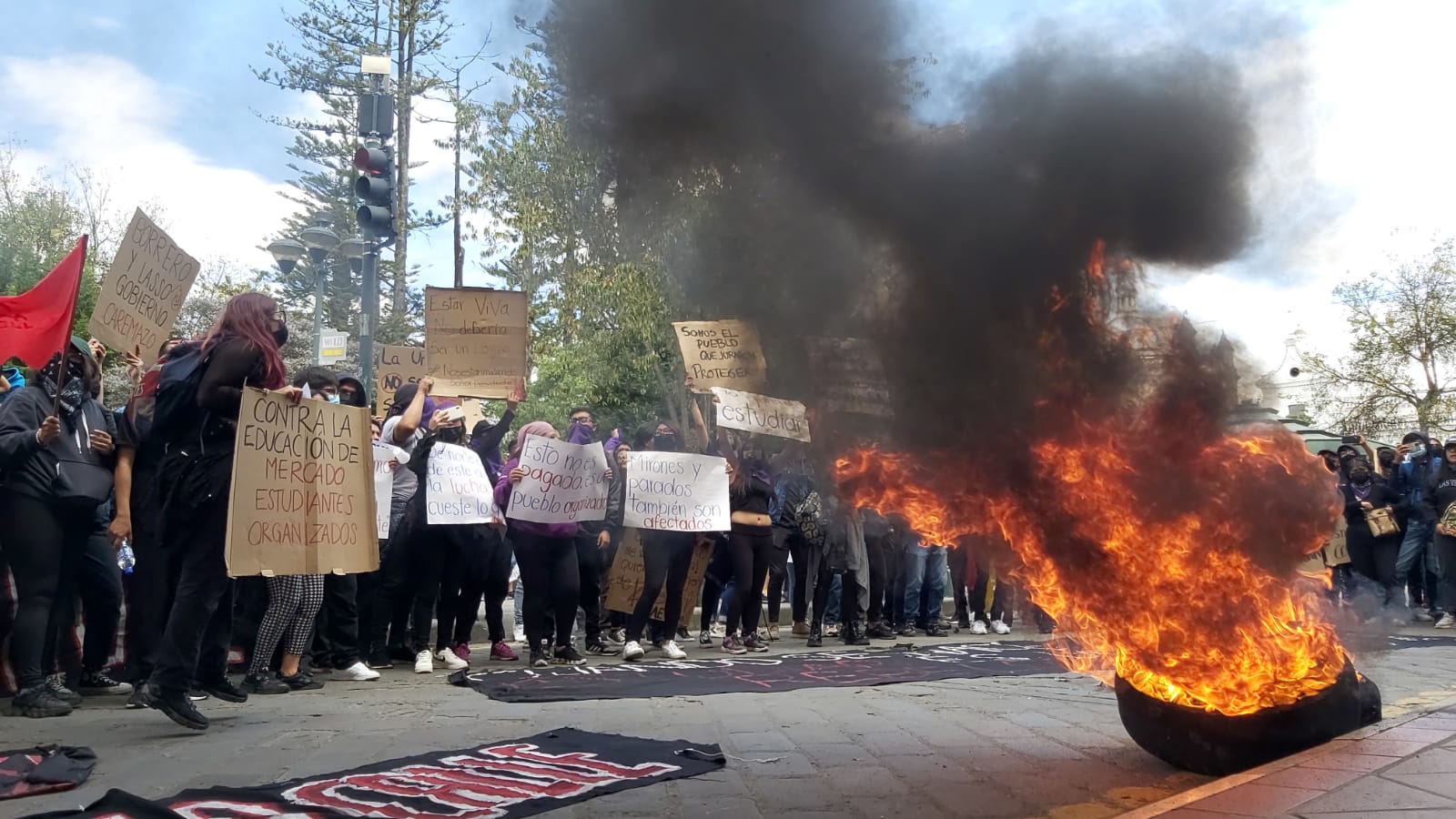 Protestas en Ecuador 