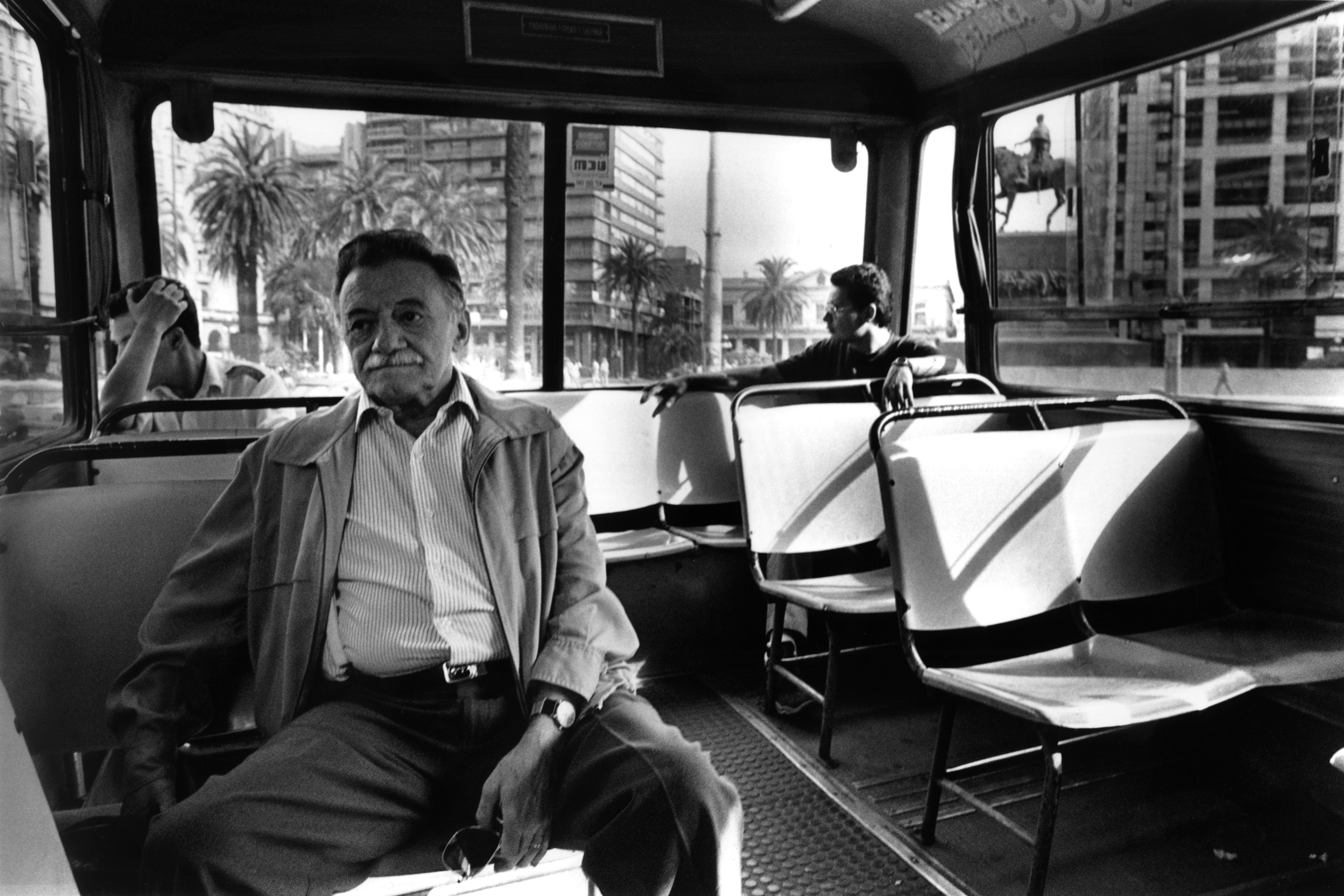 Mario Benedetti en el omnibus