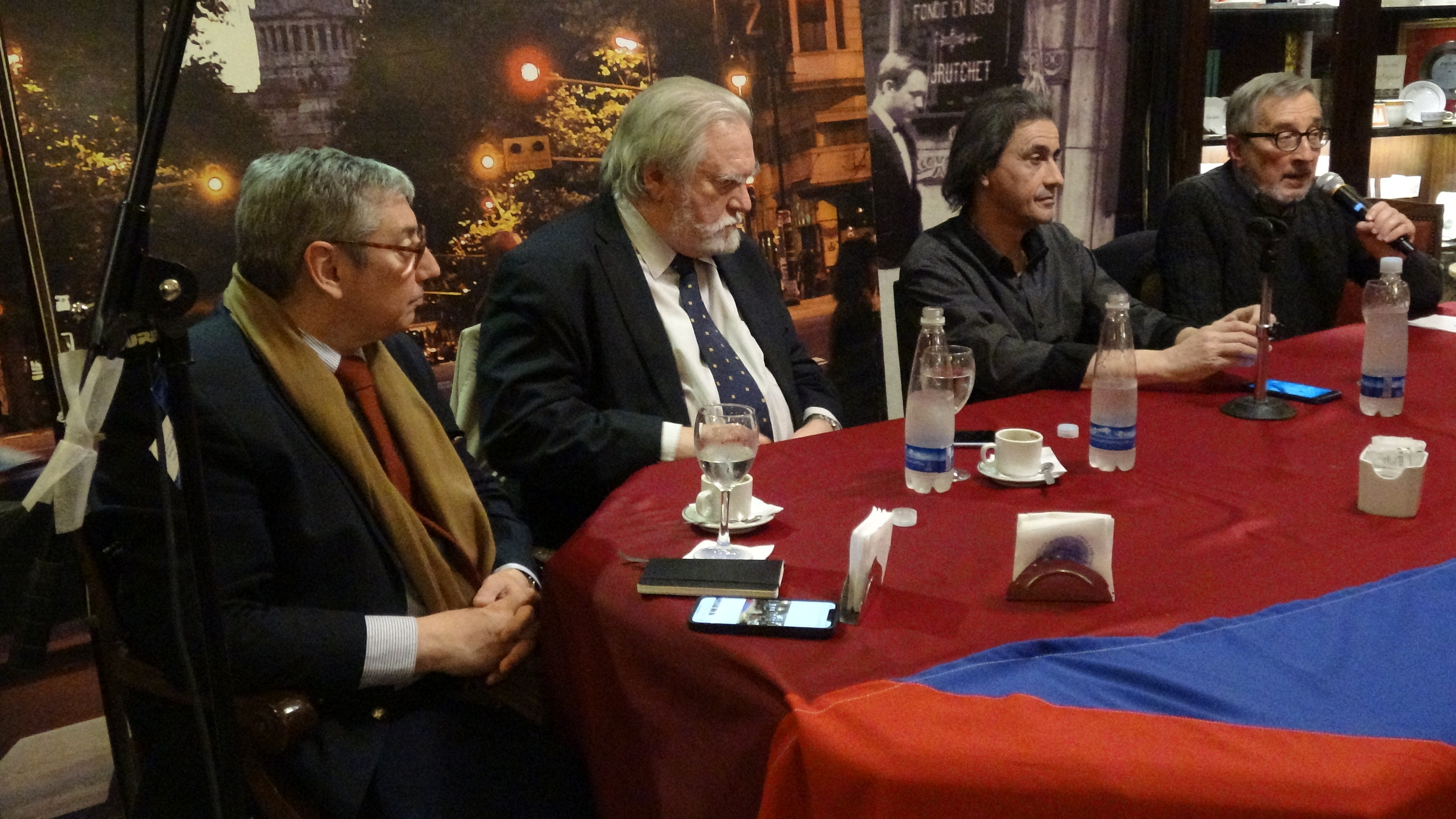 Embajador Enciso, Juan Raul Ferreira, Nelson Caula, Alejandro Michelena