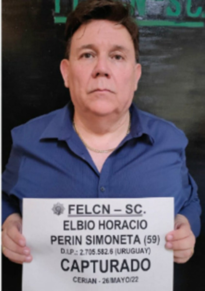 Perini cuando fue capturado