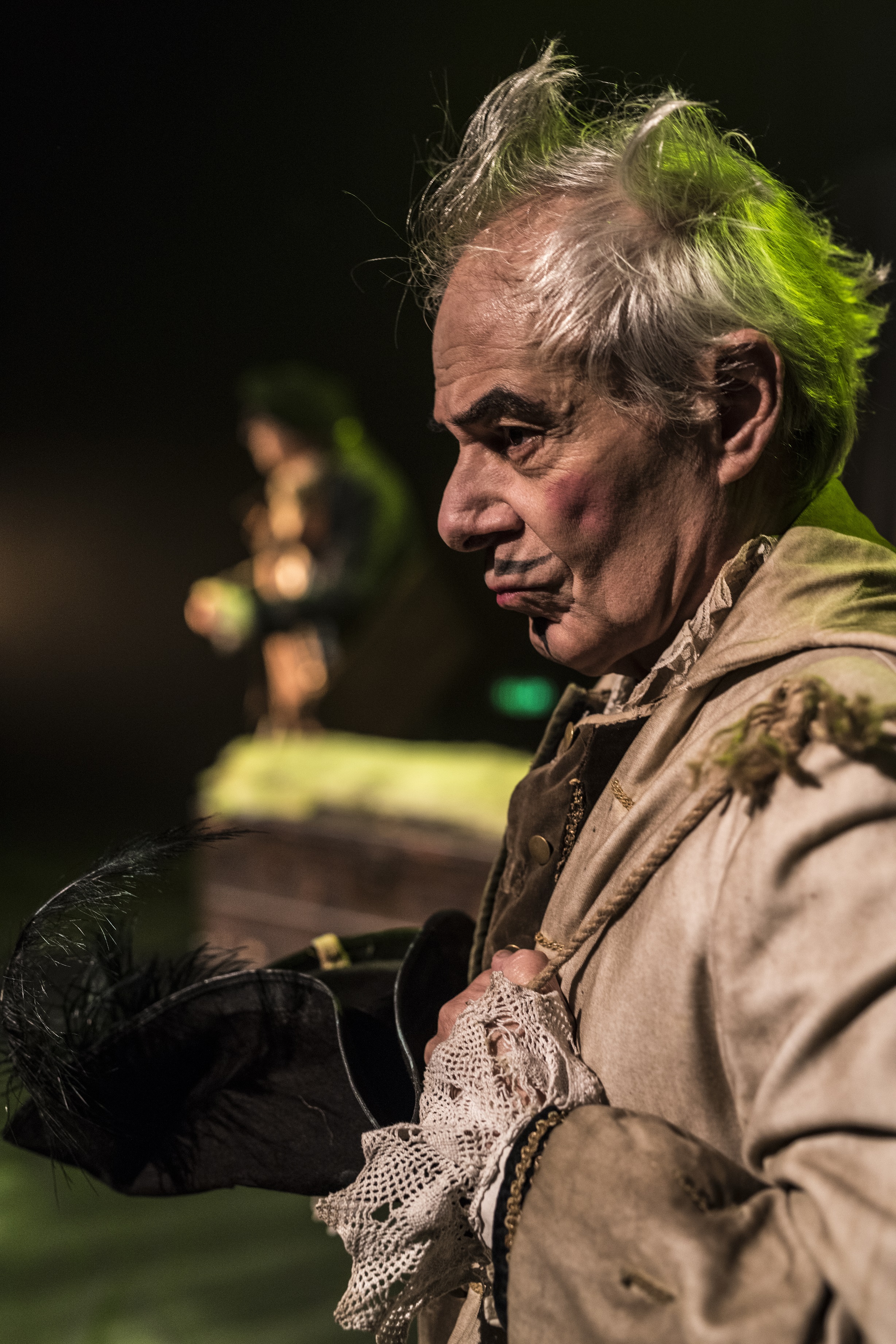 Horacio Roca en el papel de Angulo