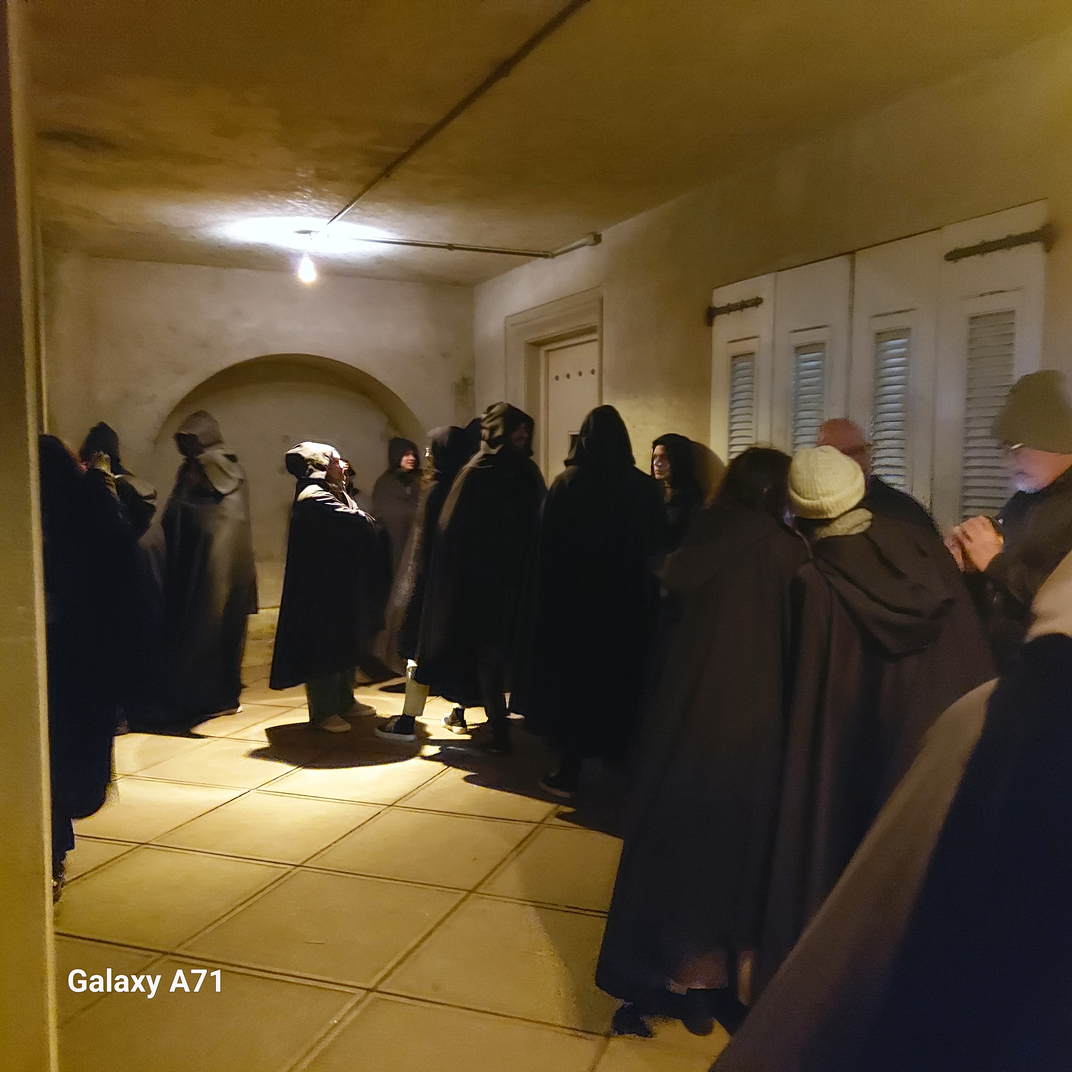 Pobladores de Salem en el Palacio de Fernando García
