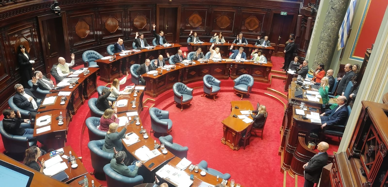 Senado votó exulsión de Penades