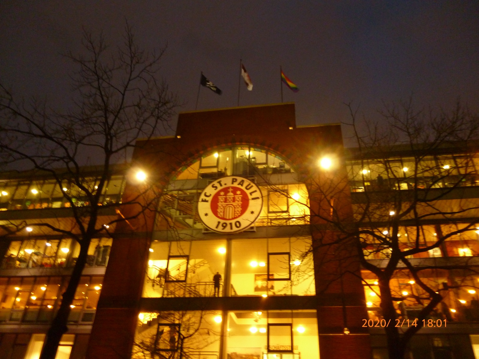 El Millerntor-Stadion, casa de St. Pauli desde 1962