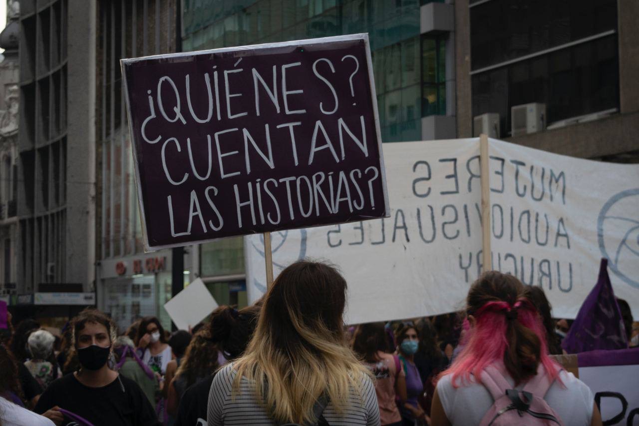 Marcha feminista Uruguay