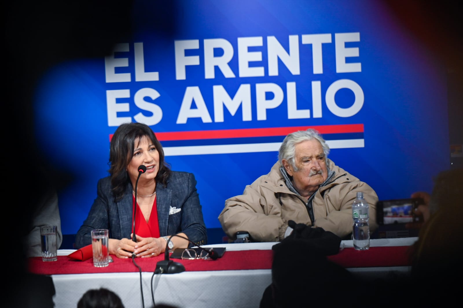 Blanca Rodríguez y José "Pepe" Mujica.