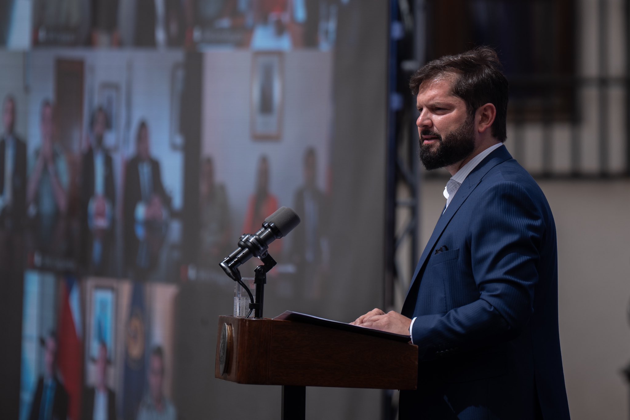 Presidente de Chile Gabriel Boric