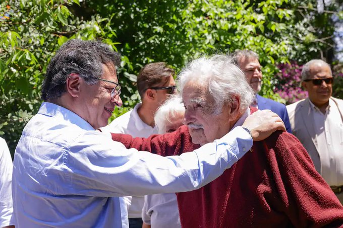 José "Pepe" Mujica y Gustavo Petro