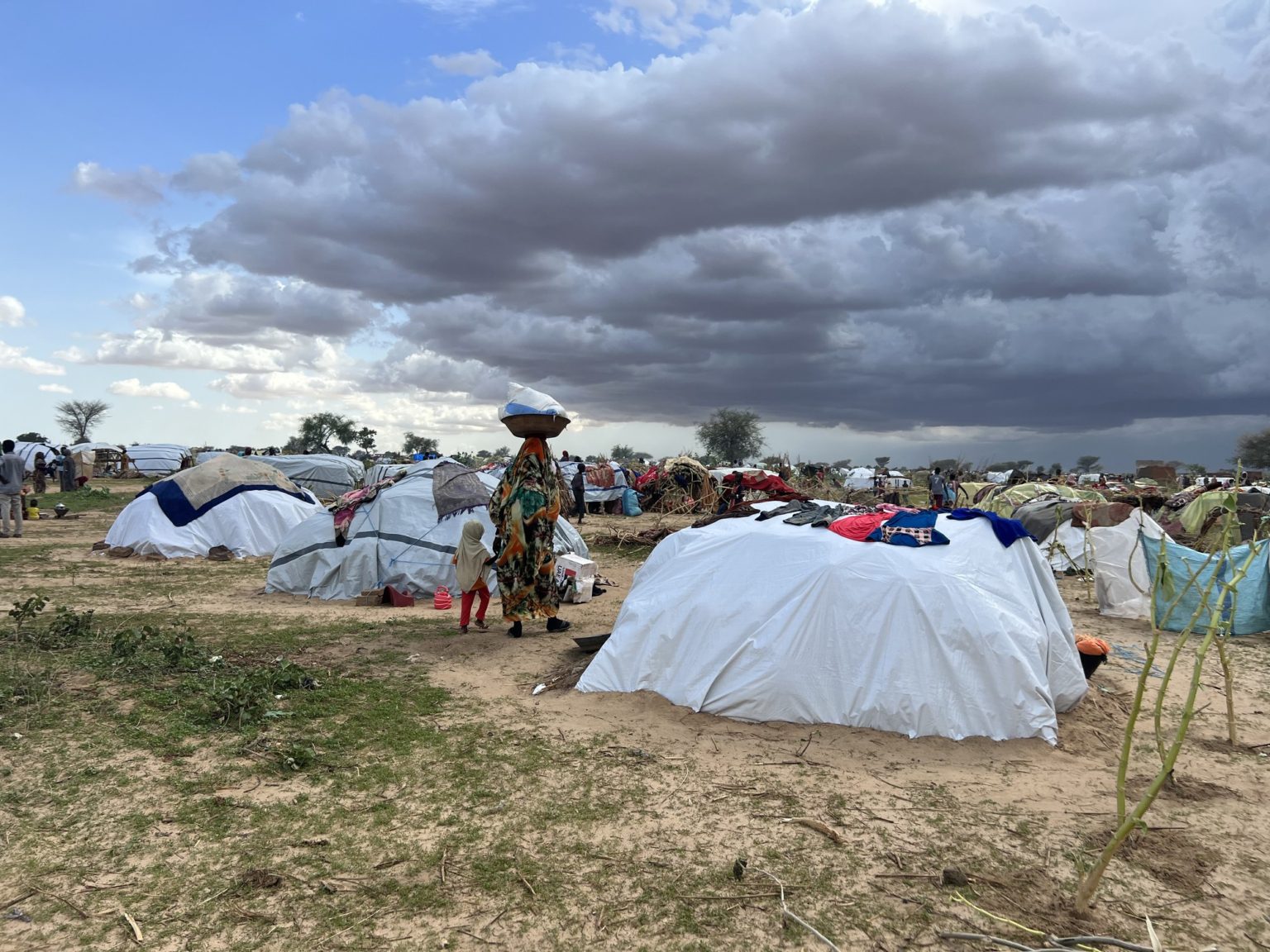 Personas refugiadas sudanesas