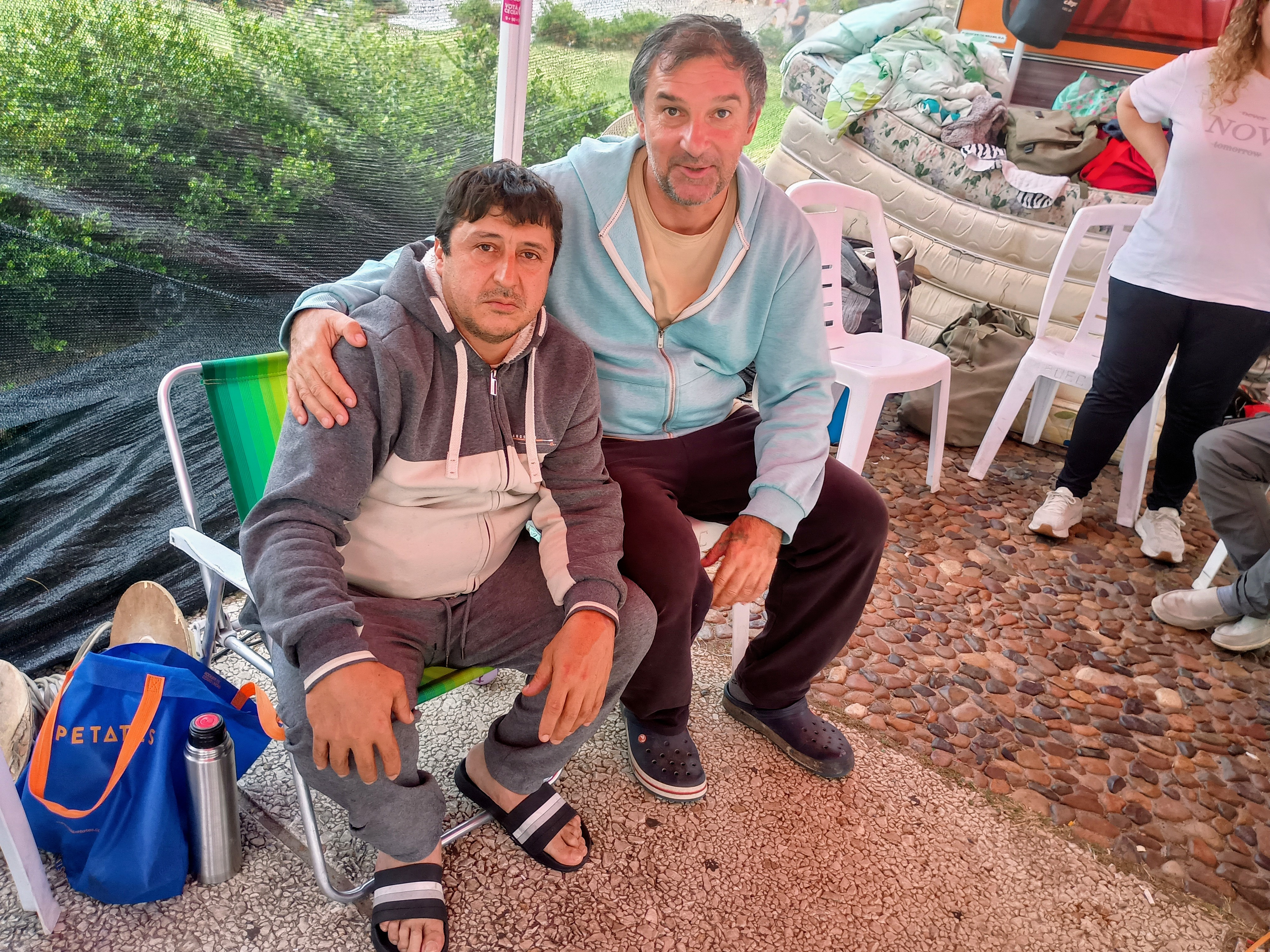 Aníbal Apolonia y Mauricio Fernández