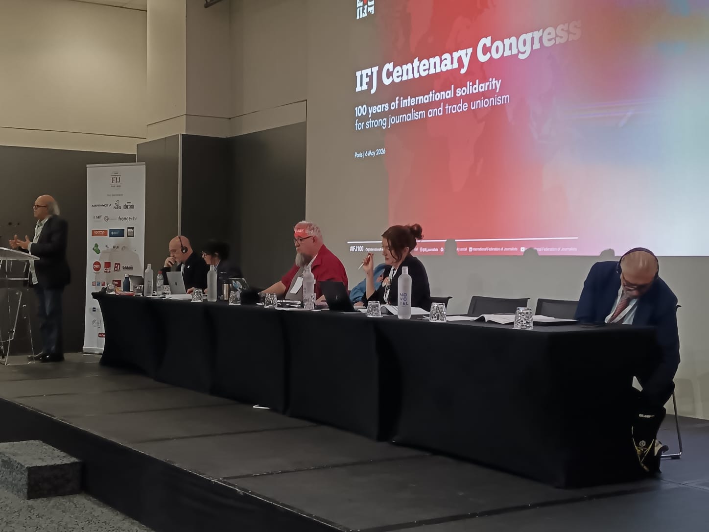 Candidaturas latinoamericanas al Comité Ejecutivo: presentaciones breves con eje en unidad, derechos y desafíos del periodismo