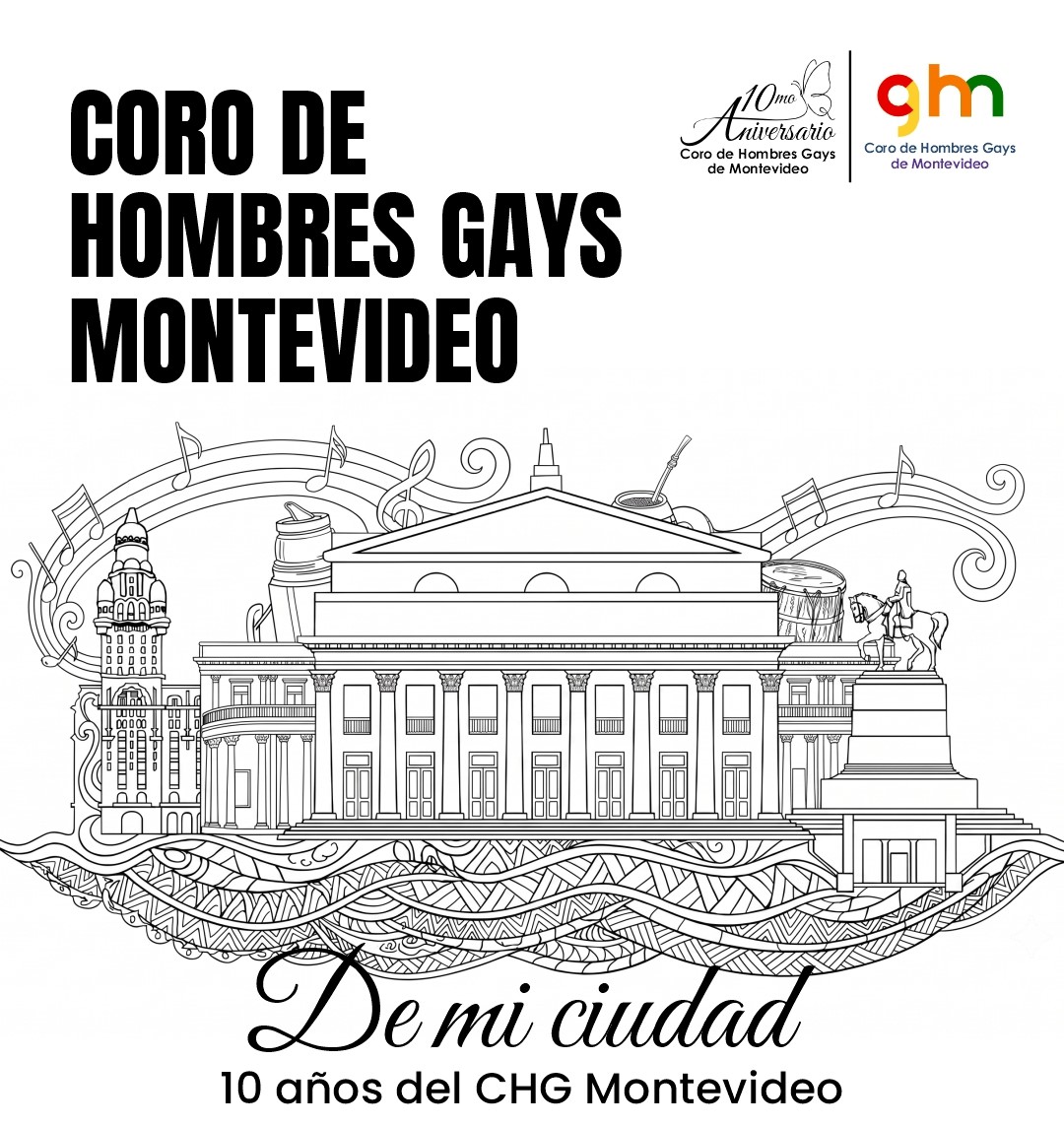 El Coro de Hombres Gay se presenta el domingo 31 en el Teatro Solís