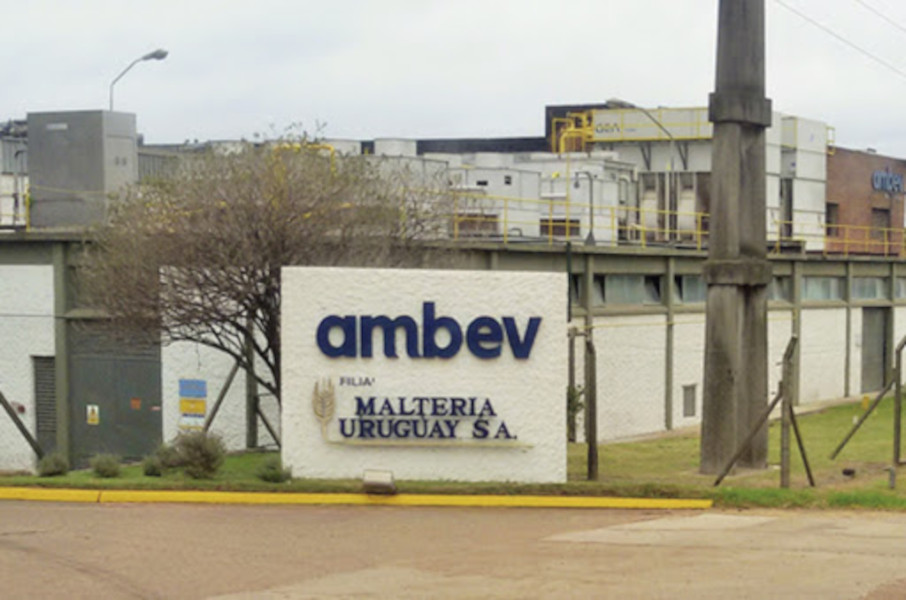 Planta de producción de malteada en Nueva Palmira