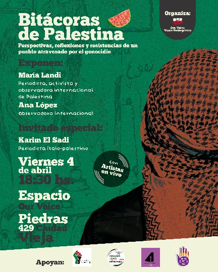 Charla "Bitácoras de Palestina"