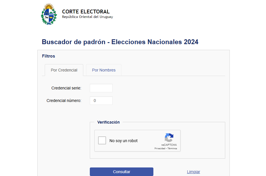 buscador de padron electoral