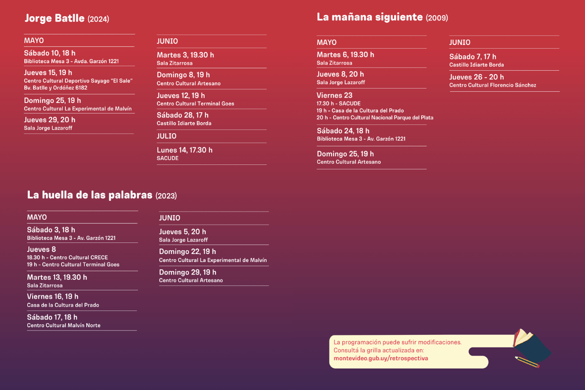 Con entrada libre, esta edición de Retrospectiva vuelve a poner al cine documental en el centro del debate público, como herramienta de construcción democrática, memoria y futuro.
