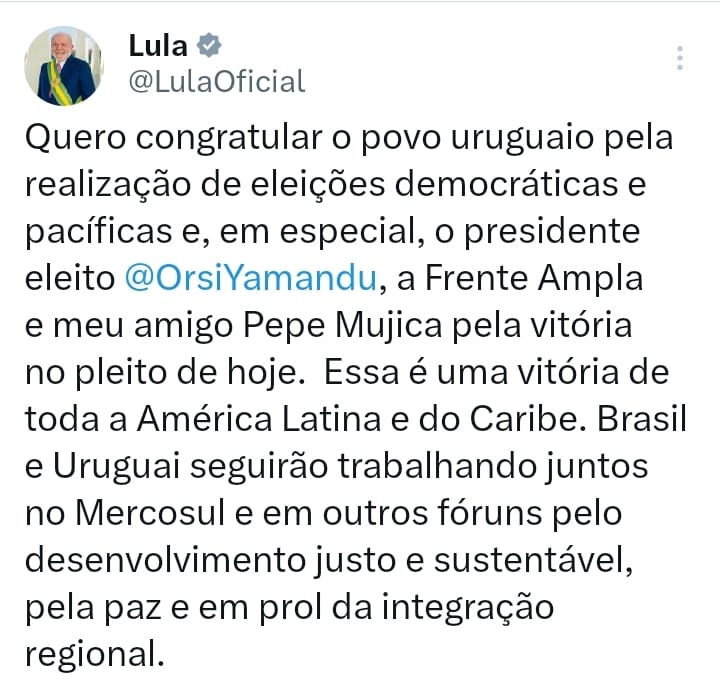 saludos lula