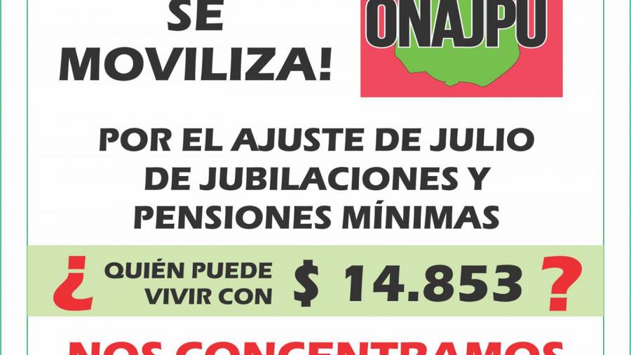 Movilización ONAJPU