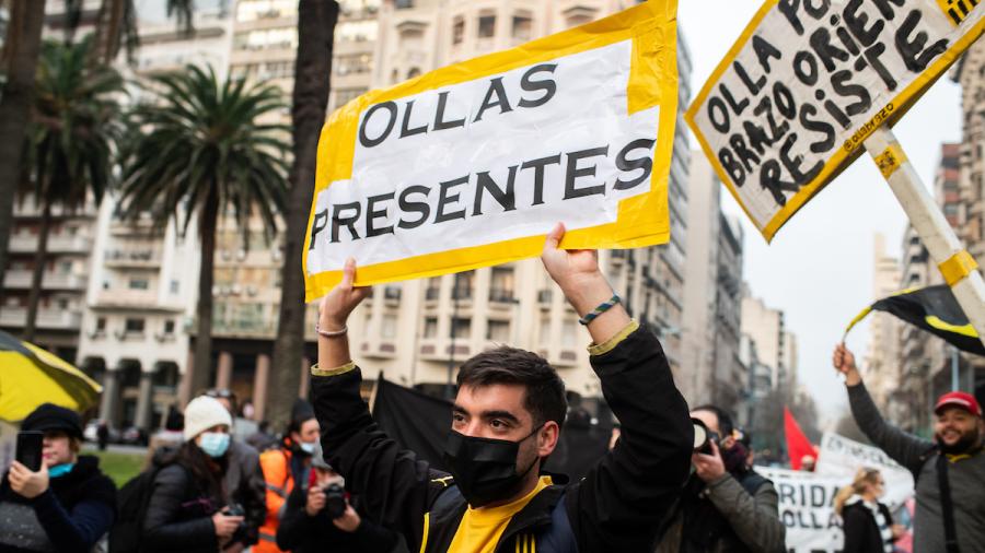 Movilización de ollas populares 