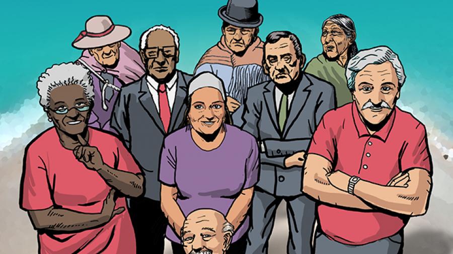 El Comic sobre los derechos de las personas mayores