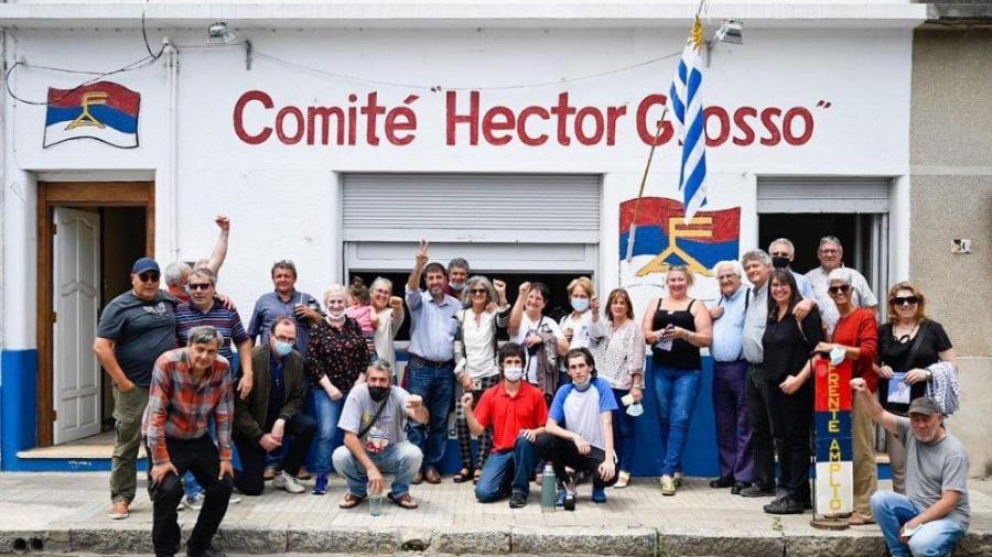 Fernando Pereira en Comité Héctor Grosso de Carmelo