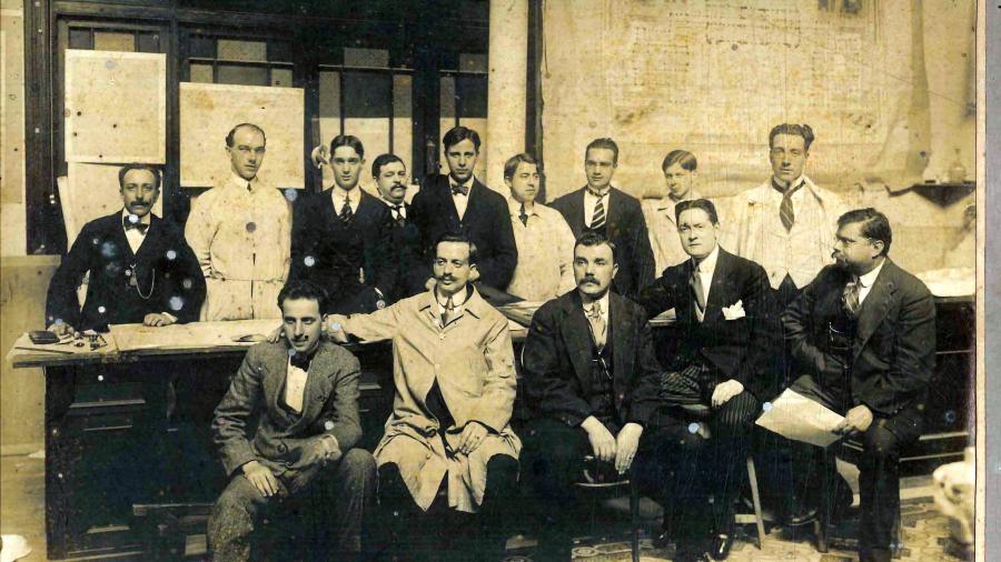 Arquitectos amigos de Trias Du Pré