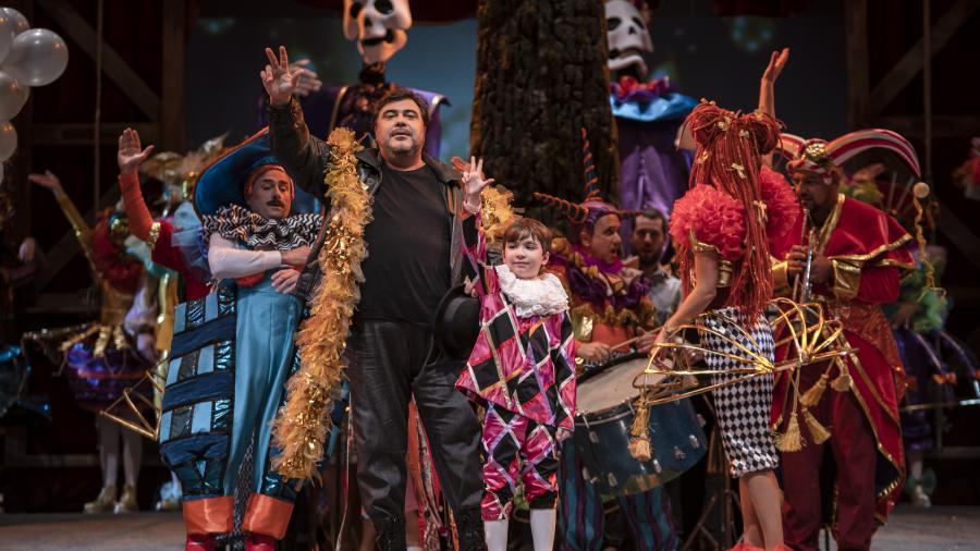 Pagliacci de Ruggero Leoncavallo en el Teatro Solis - Difusión Teatro Solis. Foto de Santiago Bouzas