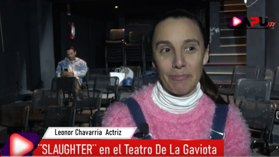 Leonor Chavarría en el Teatro de la Gaviota
