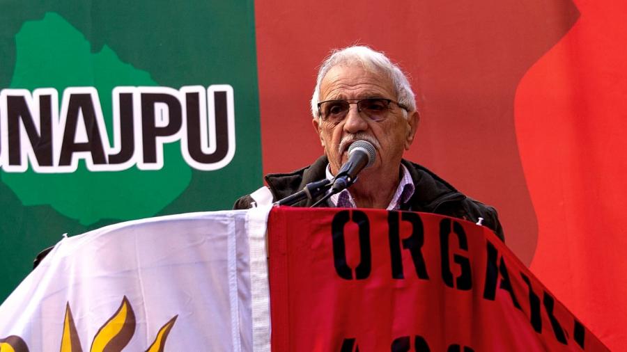 Sixto Amaro, secretario general de ONAJPU.