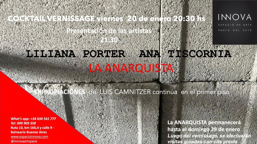 Afiche de invitación Espacio de arte INNOVA