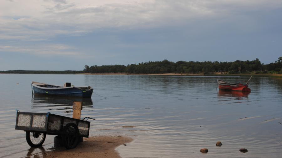 canoas de pescadores artesanales