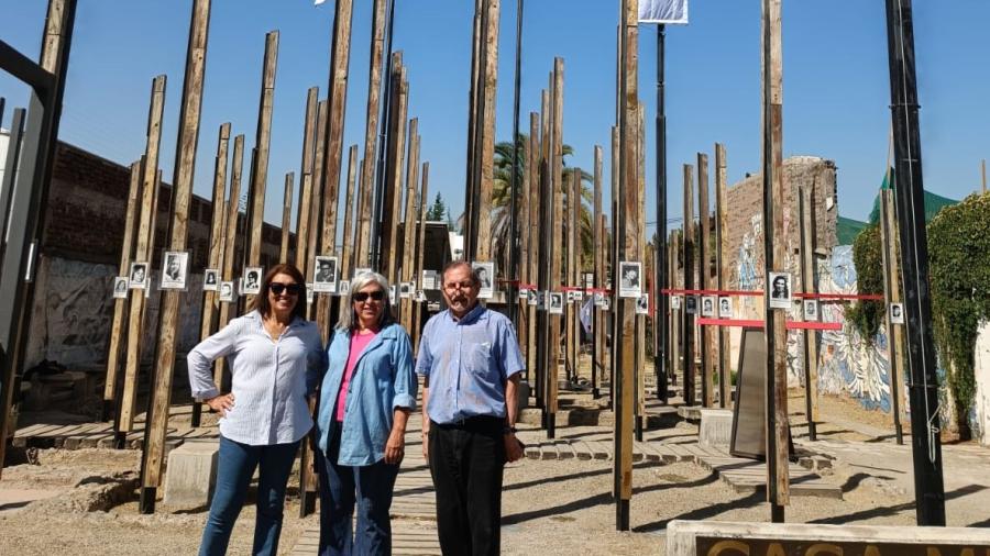 Actividad de izamiento de velas en José Domingo Cañas