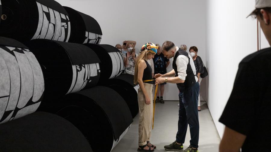 Persona en la 59ª Bienal de Venecia 2022