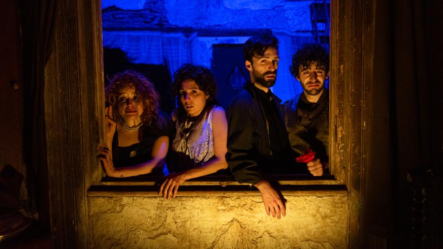 ¨Sueño de la procesión de sus muertos" 