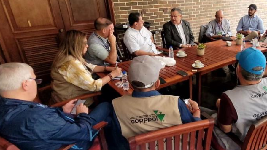 Observadores de la COPPPAL en Venezuela