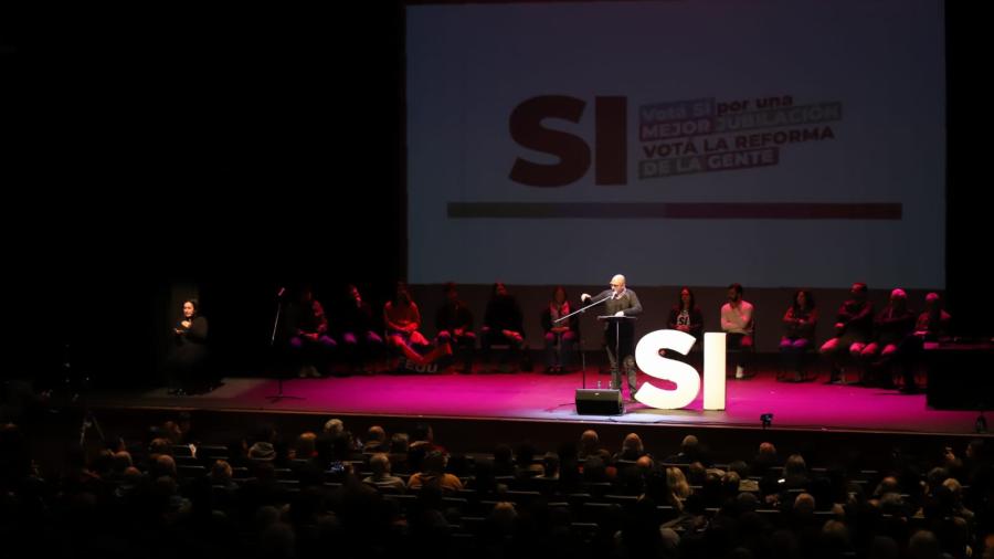  Comisión Nacional “Afirmá tus derechos” llevó a cabo el lanzamiento oficial de su campaña por el “Sí” a la reforma jubilatoria.