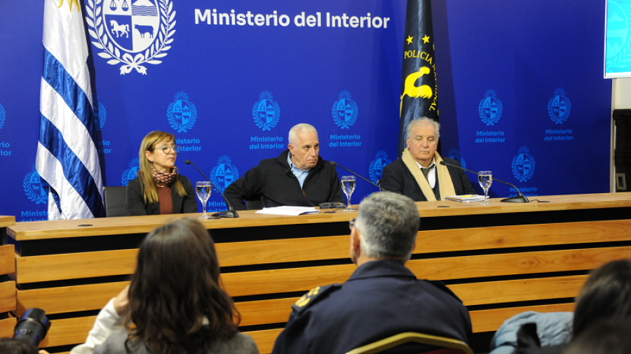 rueda de prensa ministerio del interior