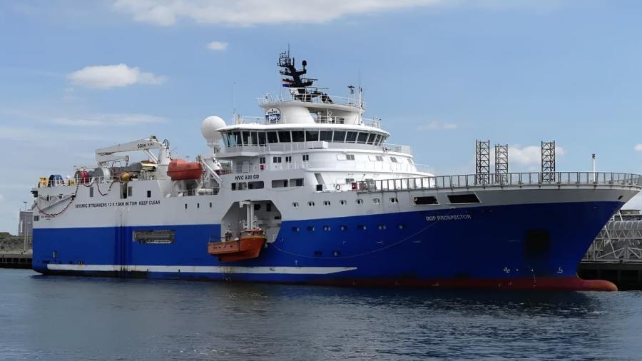 buque de prospección sísmica BGP 