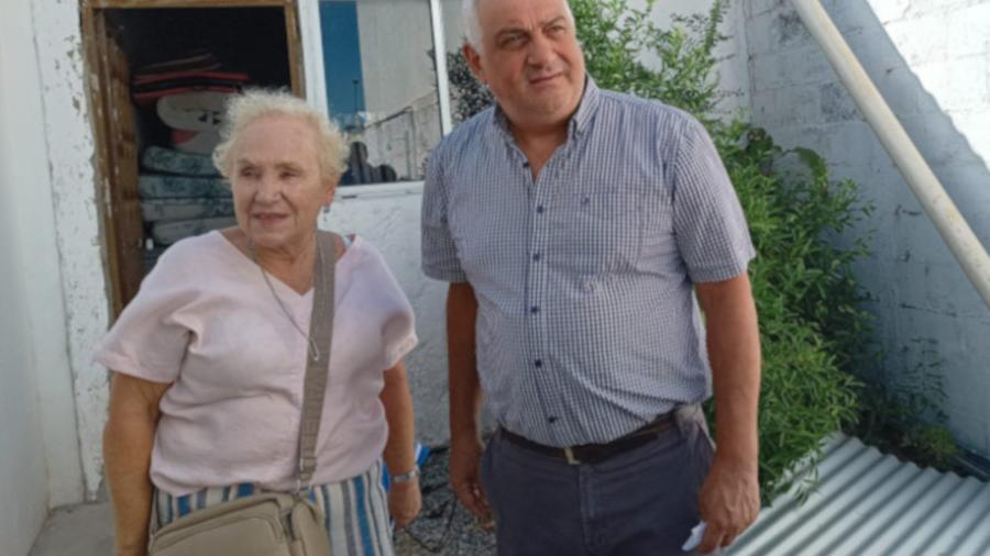 Presidenta de Cadis  Rosario Amoza y Martín Tierno 