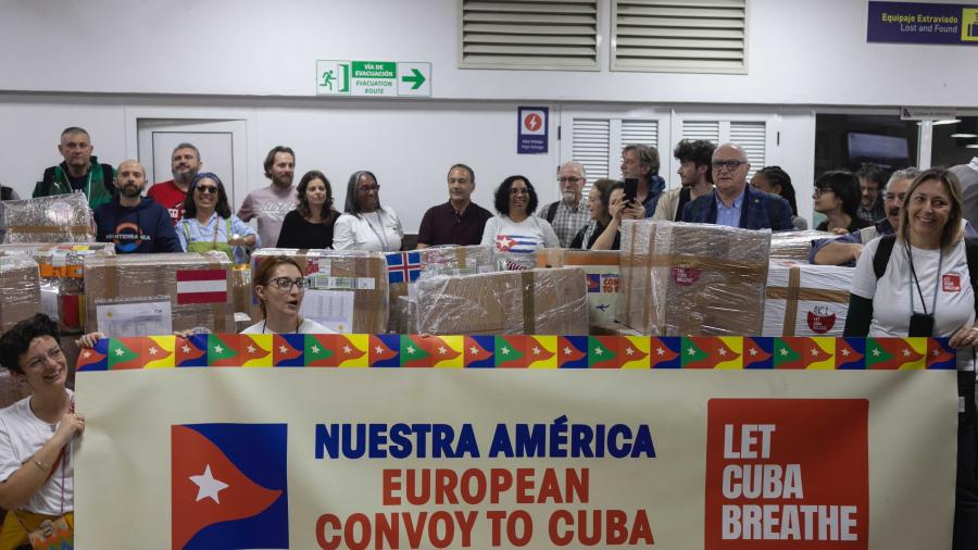 Convoy humanitario “Nuestra América” llegará a La Habana con más de 20 toneladas de ayuda