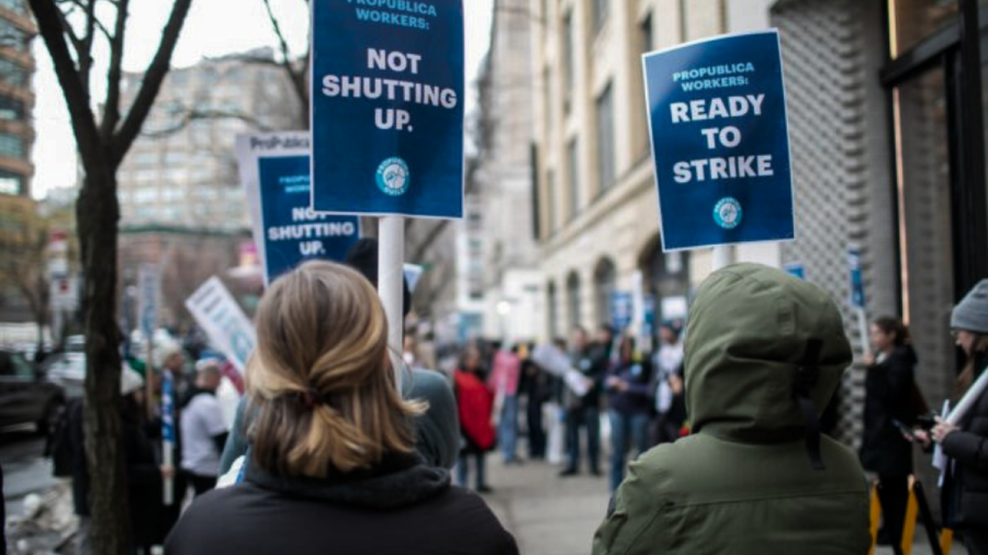 Periodistas de ProPublica paran por la IA y reclaman mejores condiciones laborales