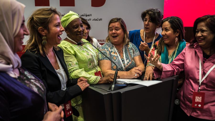 La información fue publicada por la Federación Internacional de Periodistas. María Ángeles Samperio fue reelegida presidenta y la coordinación de América Latina estará a cargo de Samira de Castro Cunha (Brasil) y Alicia Ortega (Uruguay).